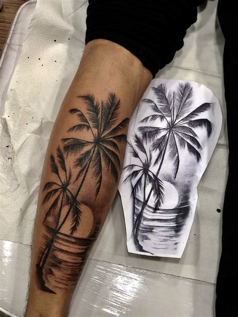 palmeras para tatuajes|200 ideas de Tatuajes de palmeras 